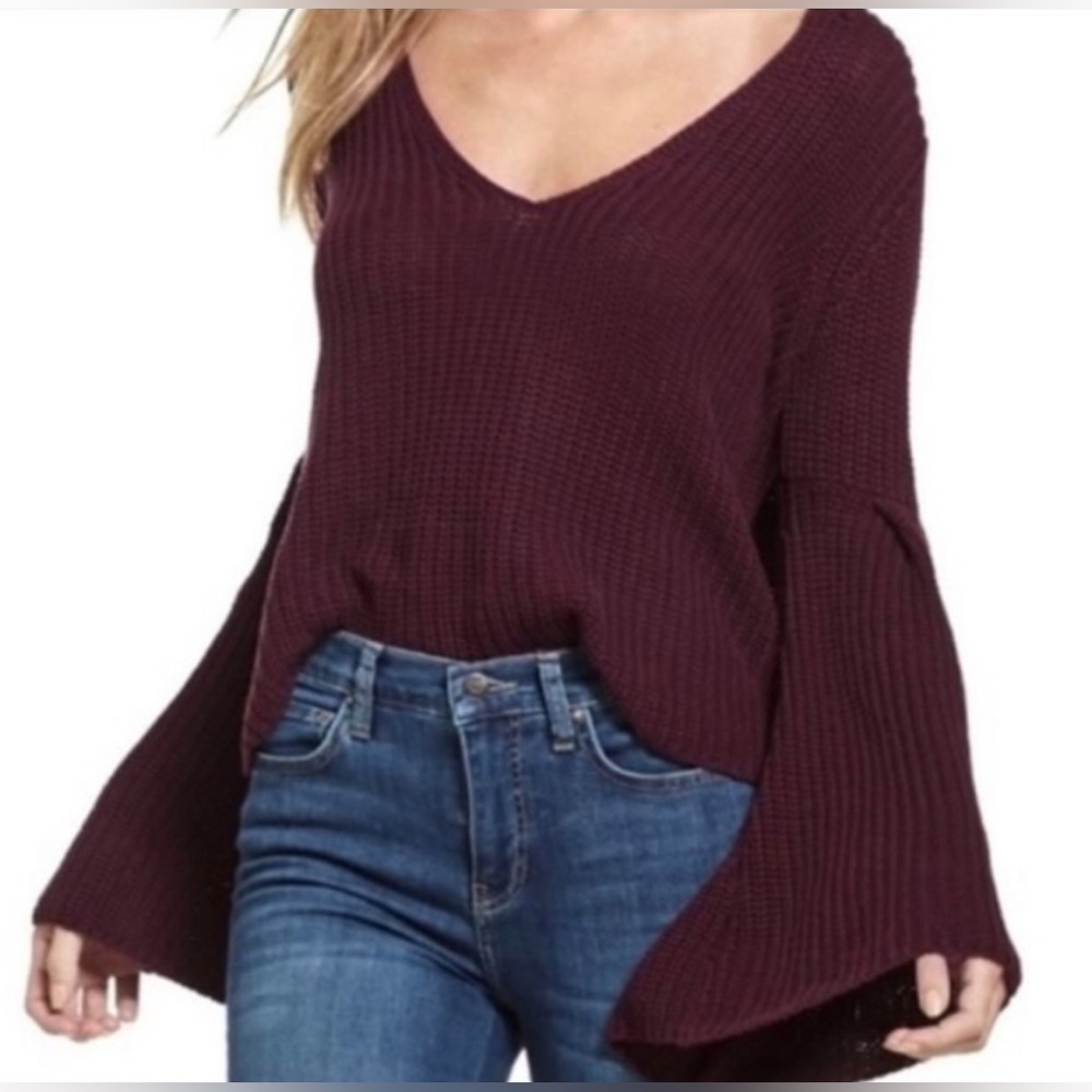 Preloved - Free People - Damsell Sleeve‎ Sweater